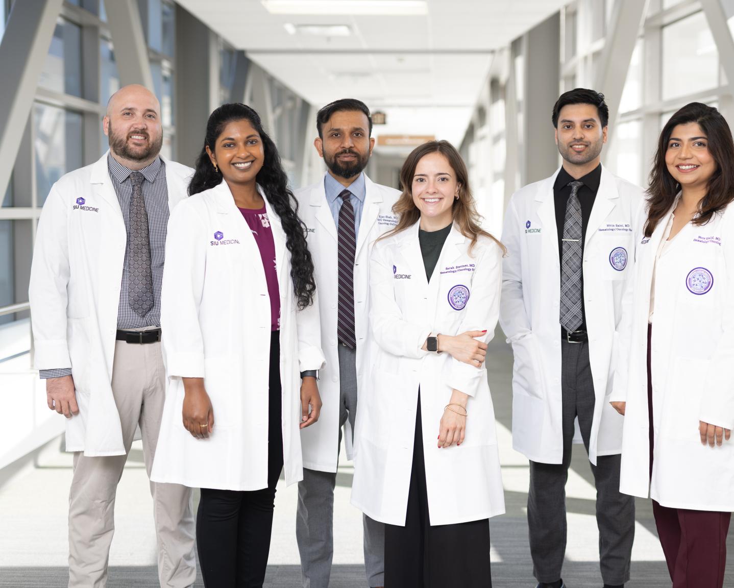 SIU Medicine Department of Hematology/Oncology group photo
