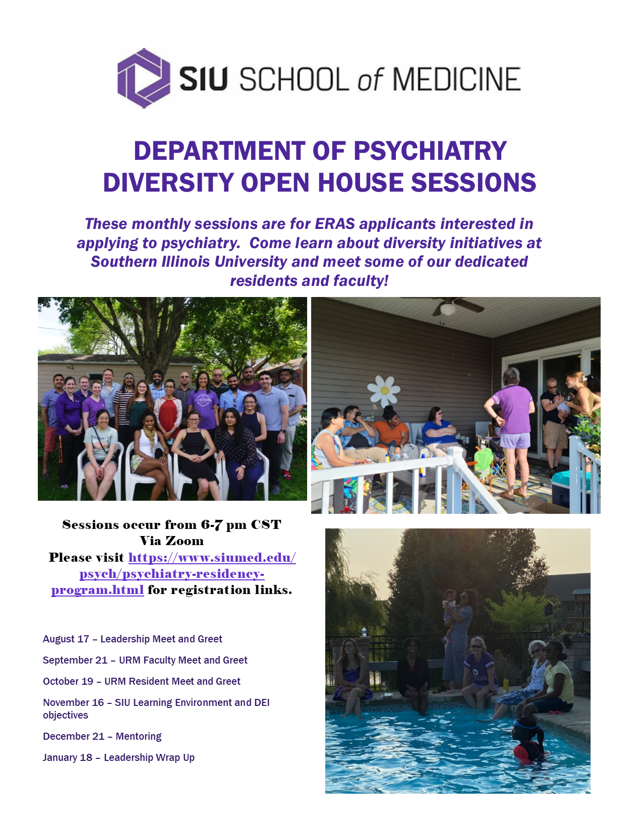 diversity open house flyer