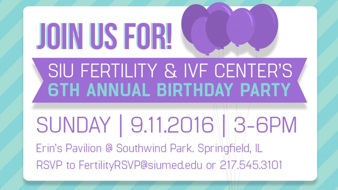 Fertility Birthday Party 2016