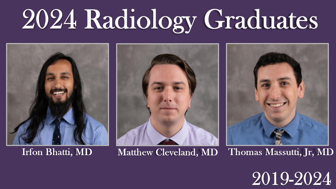 Radiology graduates 