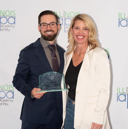 Image of Dr. Jacob Ribbing and Dr. Jennifer Orozco at IAPA 2023